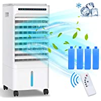 Enfriador de Aire Grande-Aire Acondicionado-Climatizador Evaporativo 5 en 1 Enfría| Ventilador| Humidifica| Ion Negativo…
